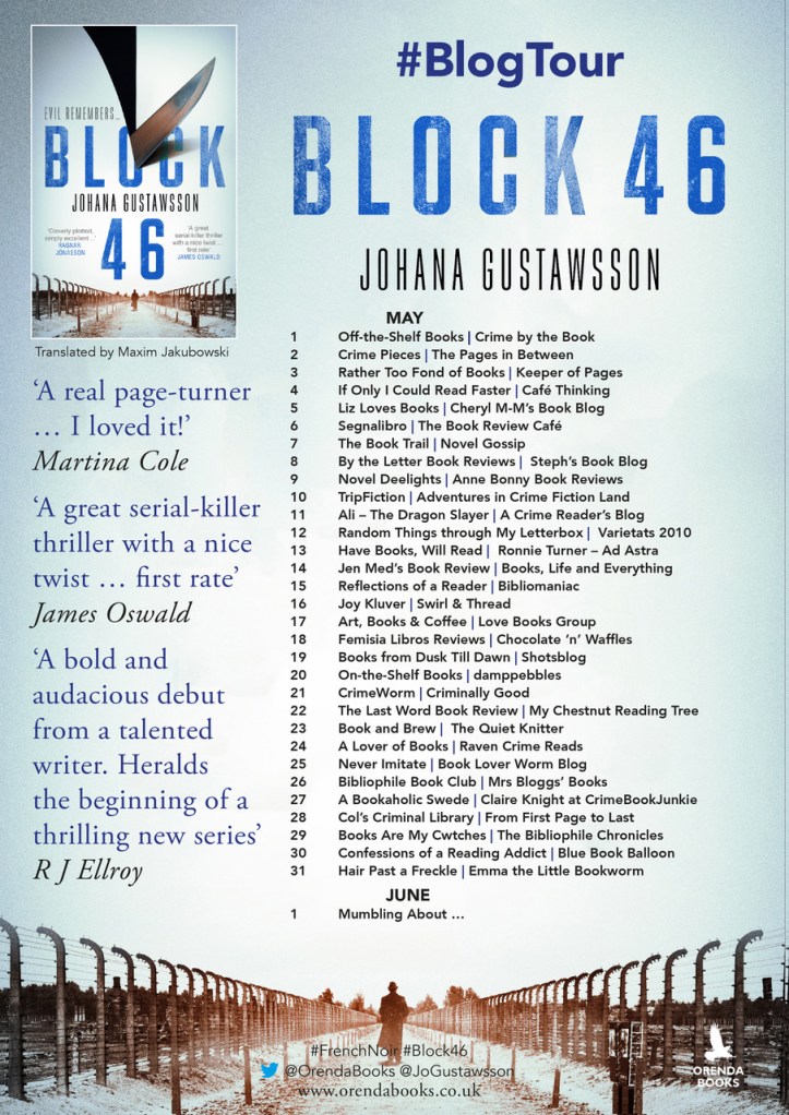 block 46 blog tour poster