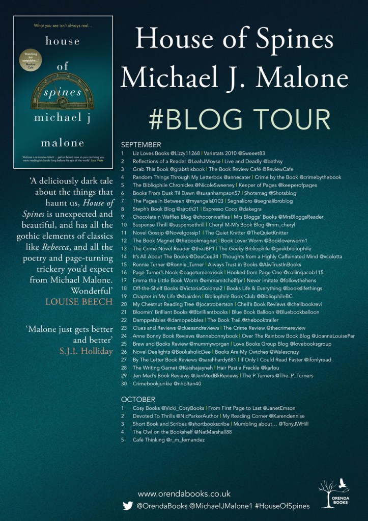 House of Spines blog poster 2017