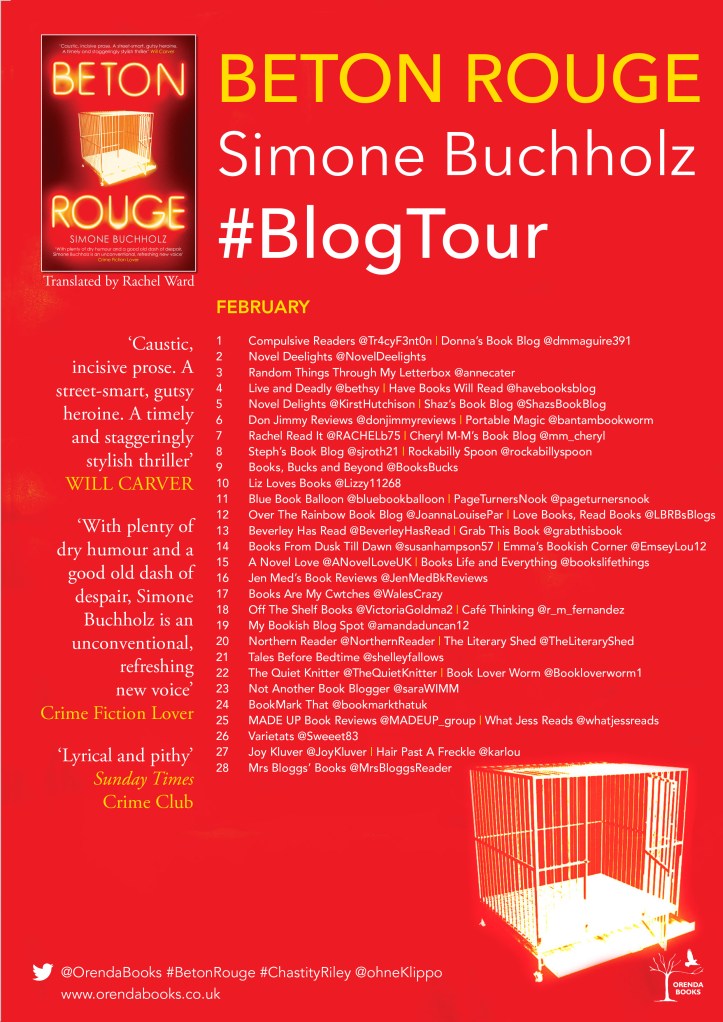 Beton Rouge blog tour poster