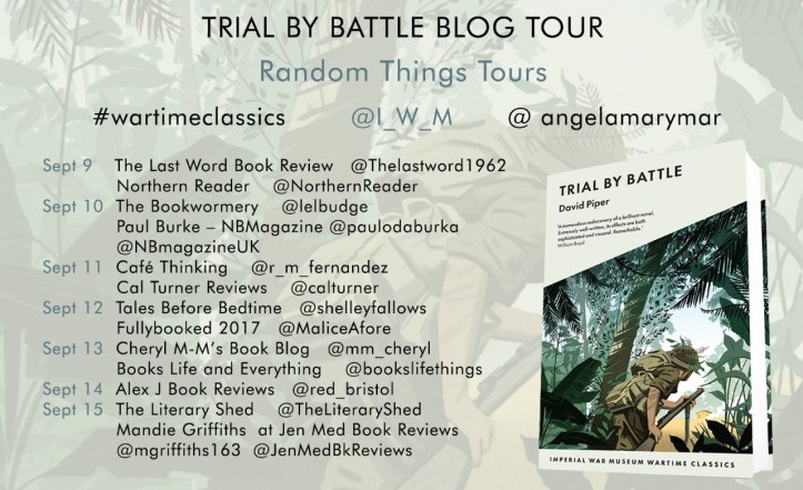 Trial by Battle blog tour poster