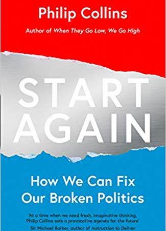 Philip Collins Start Again cover
