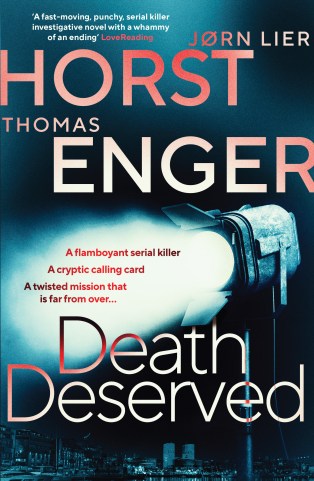Cover of Death Deserved by Jørn Lier Horst and Thomas Enger