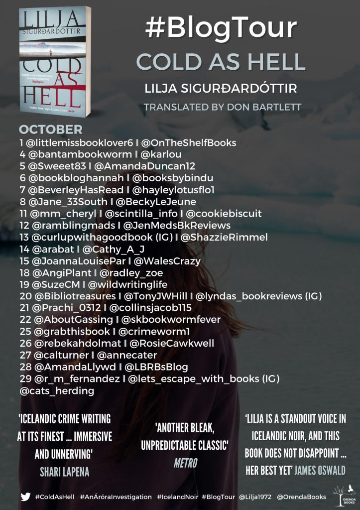 Blog tour poster