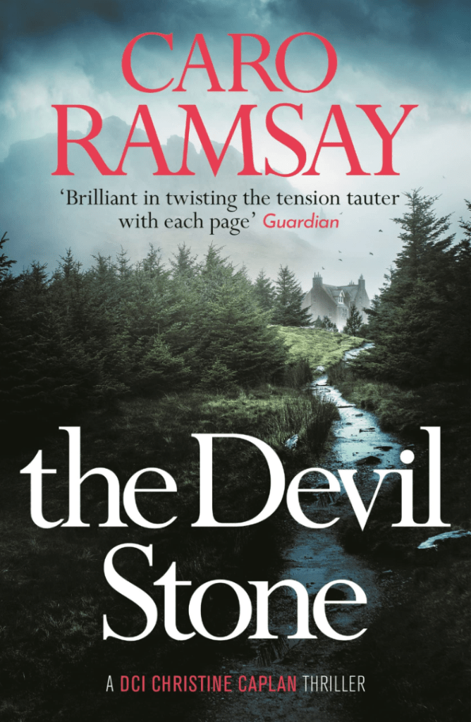 Front cover of The Devil Stone by Caro Ramsay