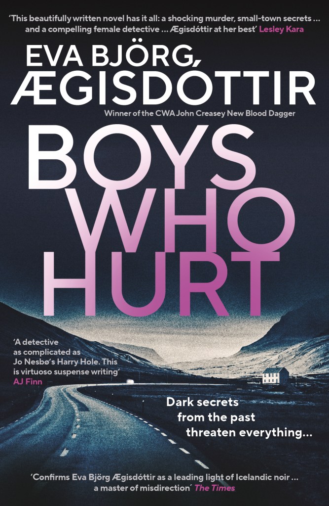 Front cover of Boys Who Hurt, by Eva Björg Ægisdóttir tr Victoria Cribb