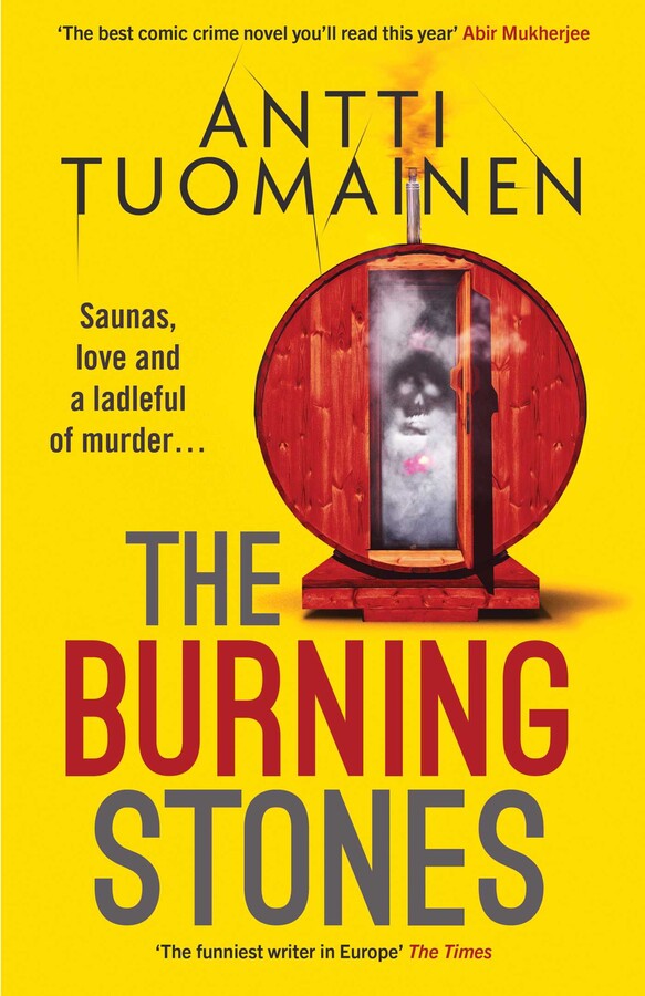 Front cover of The Burning Stones, by Antti Tuomainen tr David Hackston