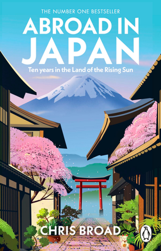Front cover of Abroad in Japan by Chris Broad