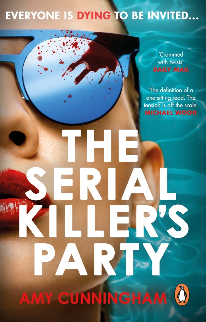 Front cover of The Serial Killer's Party by Amy Cunningham