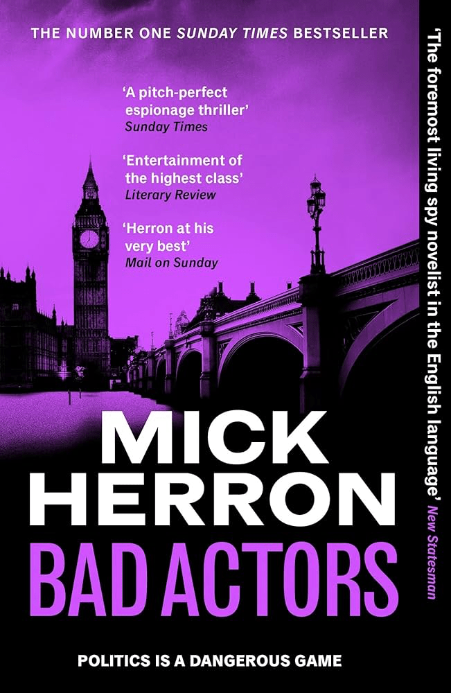 Front cover of Bad Actors by Mick Herron