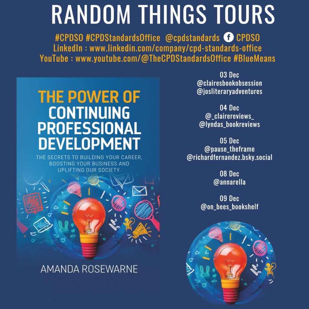 Blog tour poster for The Power of Continuing Professional Development