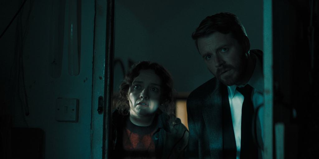 Sidonie Baker (Olivia Cooke) and River Cartwright (Jack Lowden) in Slow Horses