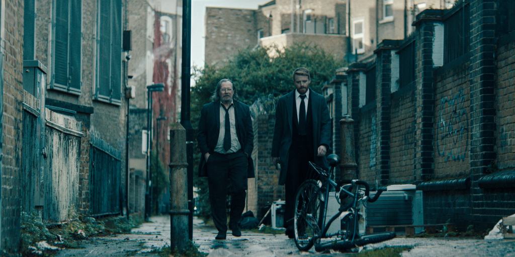 Gary Oldman and Jack Lowden as Lamb and River in Slow Horses