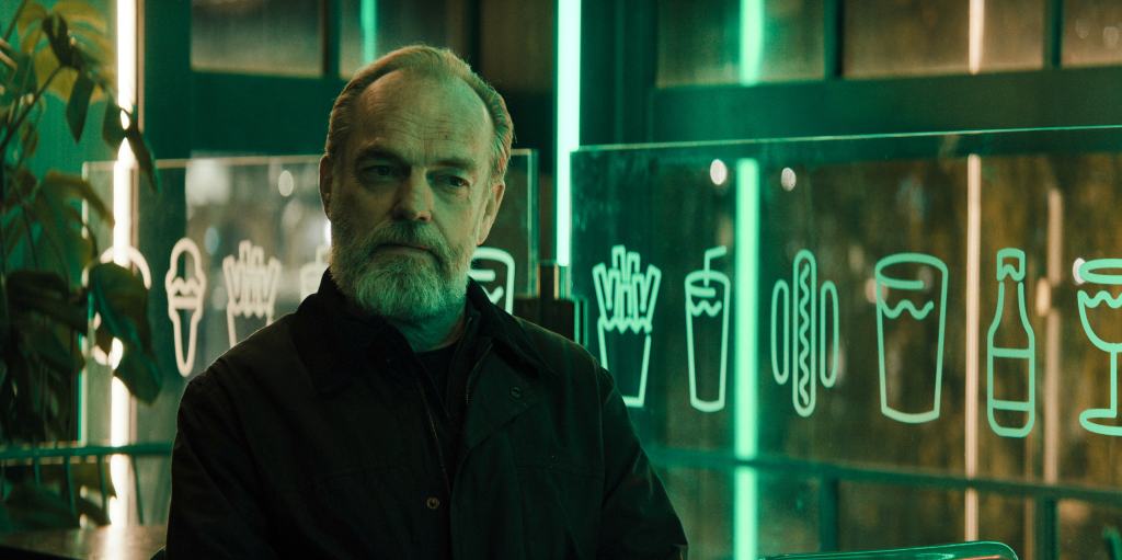 Hugo Weaving as Frank Harkness in Slow Horses